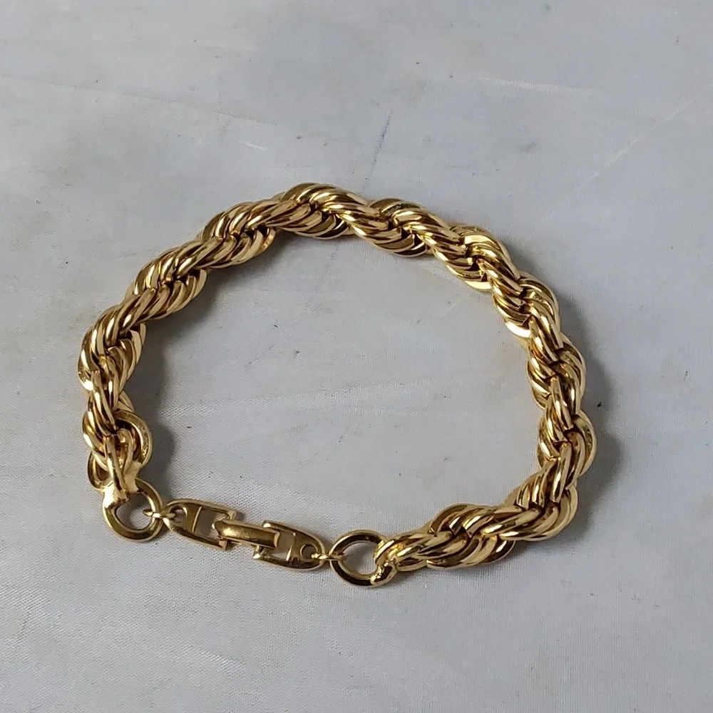 NAPIER‎ PAT 4.774.749 CODED GOLD UNISEX BRACELET